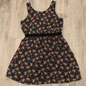 Floral Halter Dress